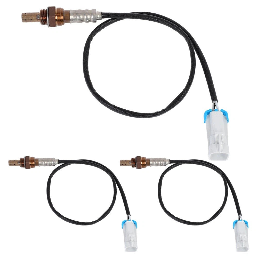 Set of 3 Oxygen Sensors for Chevrolet S10 4.3L V6 (2003–2004)