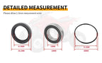 Left Rear Axle Wheel Bearings Seals for Honda Foreman TRX500 (2005–2019)