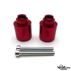 Red Bar End for Honda CBR600RR CBR1000RR VFR800 CBR900RR GoldWing 1800 (2001–2013)