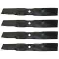Set of 4 Lawn Mower Blades for John Deere (Replaces GX25668)