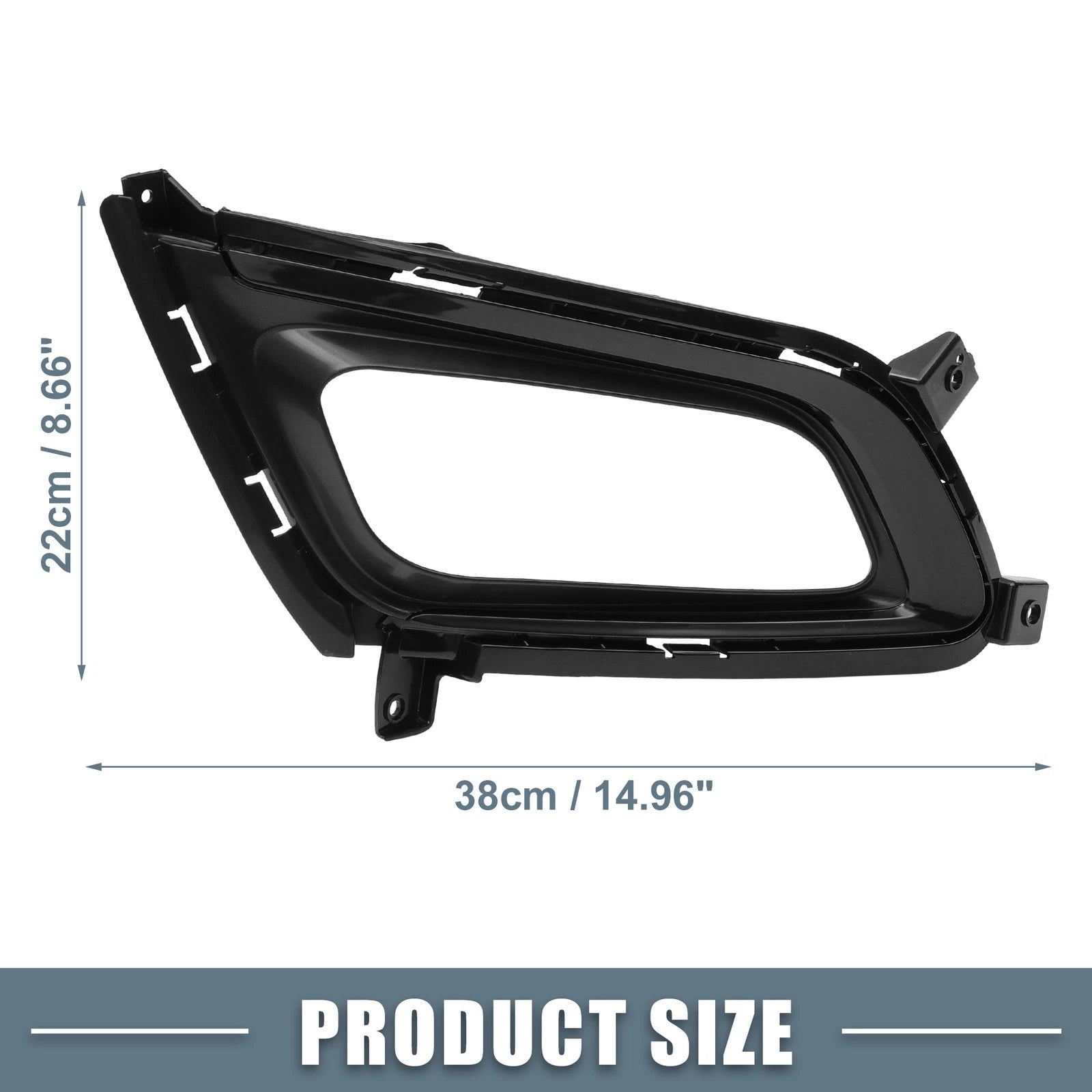 Front Right Fog Light Grille Cover No. 865522T500 for Kia Optima K5 (2014–2015)