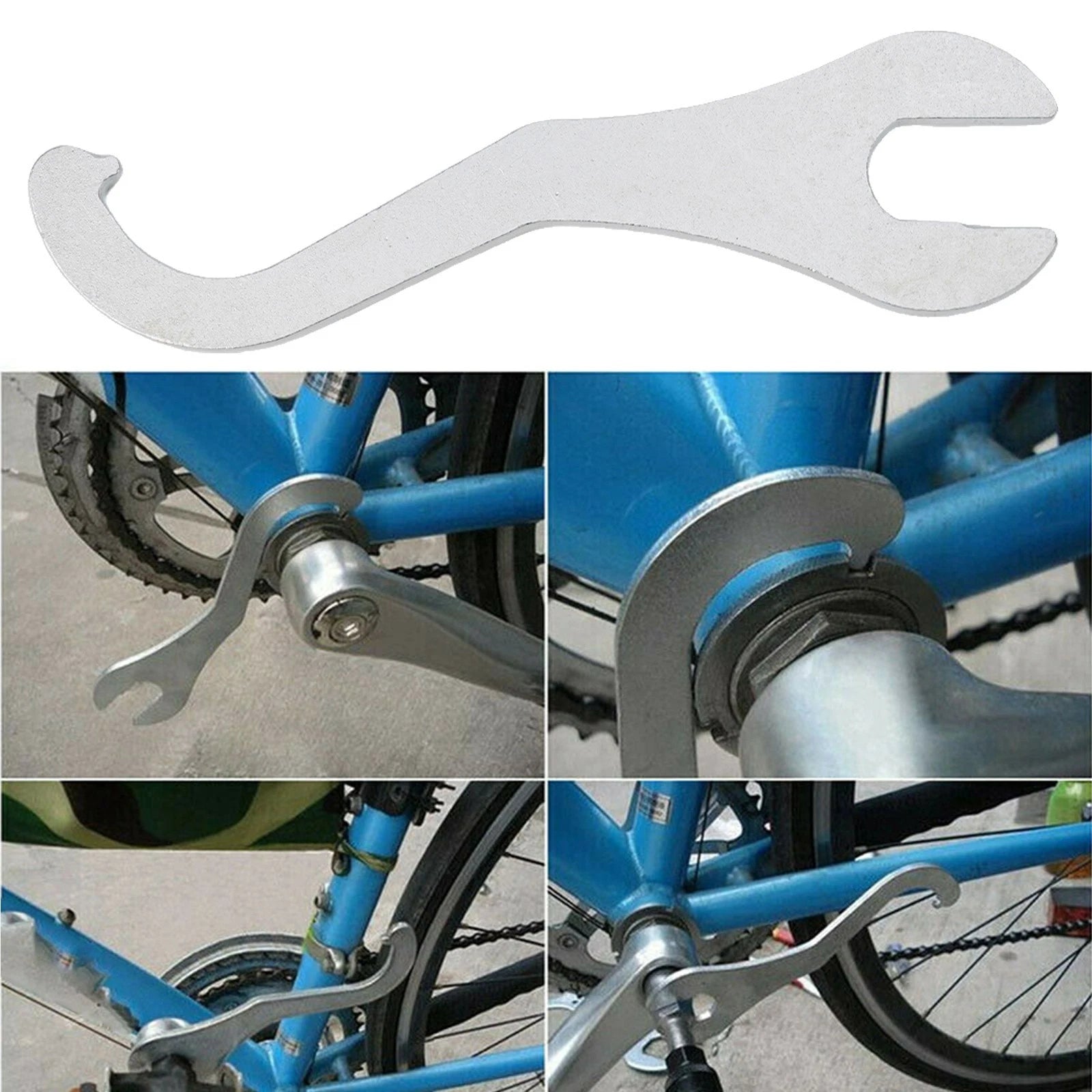 Metal Bike Lock Ring Remover Tool for Bottom Bracket Repair