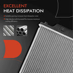 Radiator with Oil Cooler for Chevy Caprice (2012-2017)