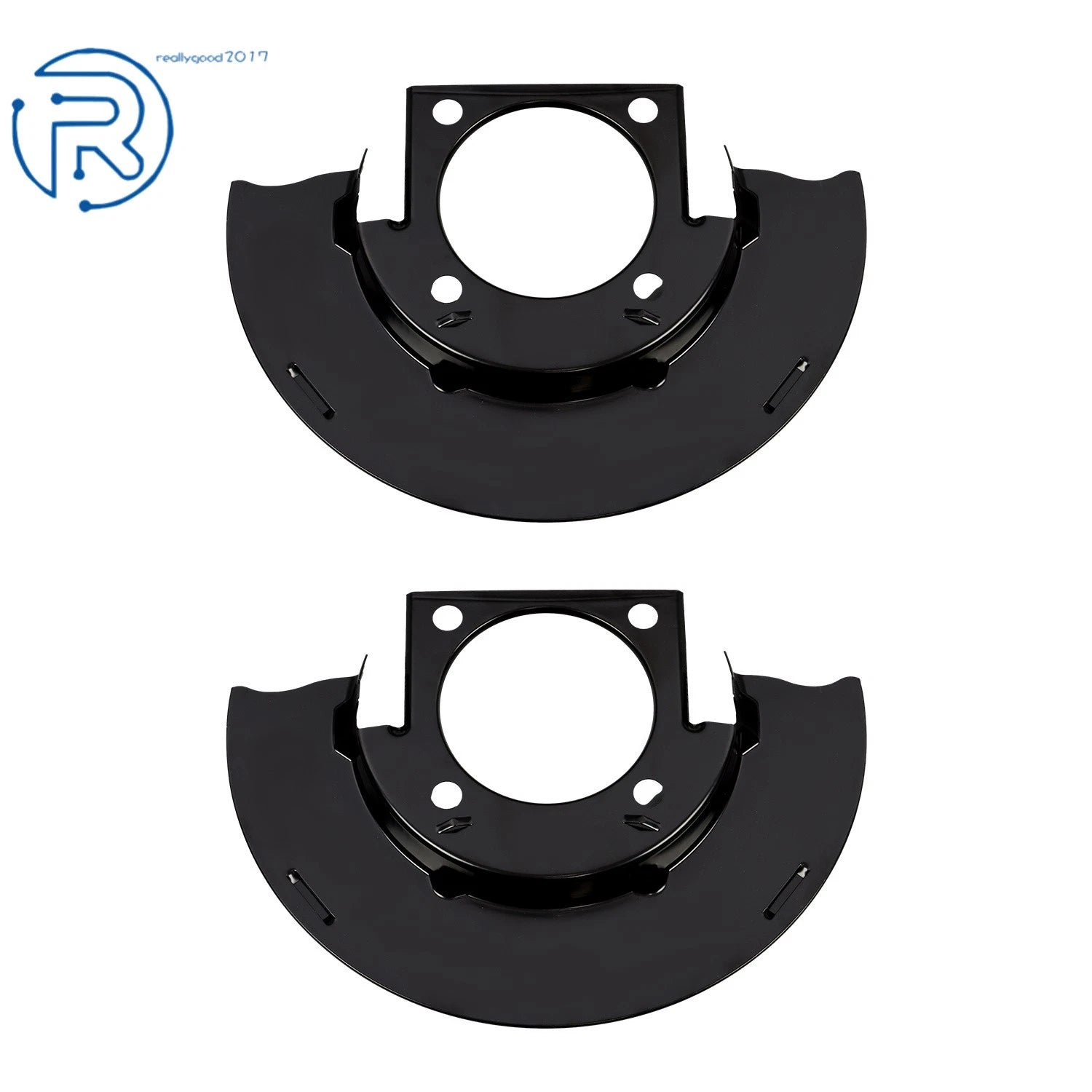 Set of 2 Front Left + Right Brake Dust Shield for Chevrolet GMC (1999–2024) 947-073