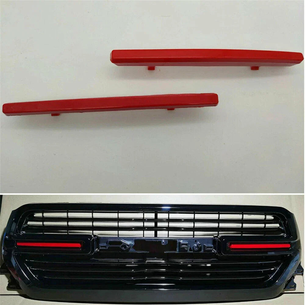 Red Front Grille Insert Cover Trim for Dodge Ram 1500 (2019-2021)