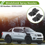 Set of 1 Windshield Washer Nozzle with Hose Connector for Toyota (No. 8538112300)