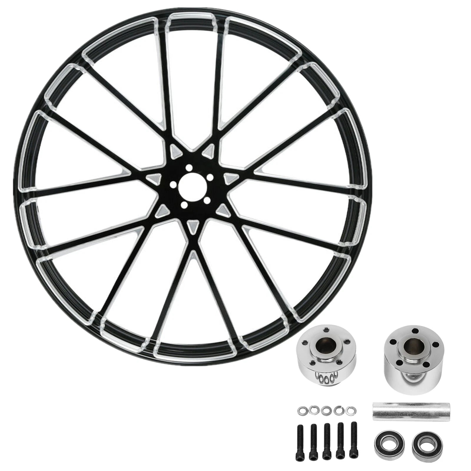 32" x 3.5" Chrome Front Wheel Rim for Harley Touring (2008–2025)