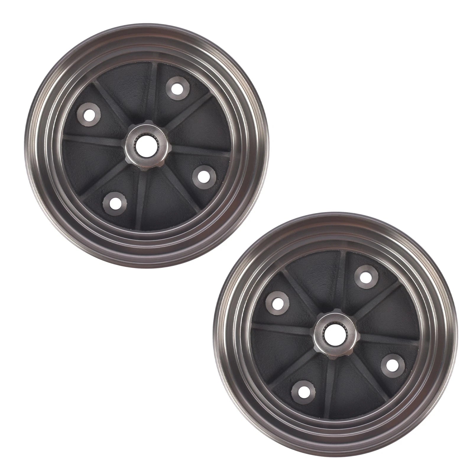 2X Rear Brake Drums for Kawasaki Mule (1998-2009)