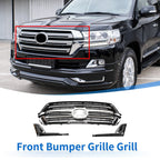 Front Upper Hood Bumper Grille for Toyota Land Cruiser (Chrome)