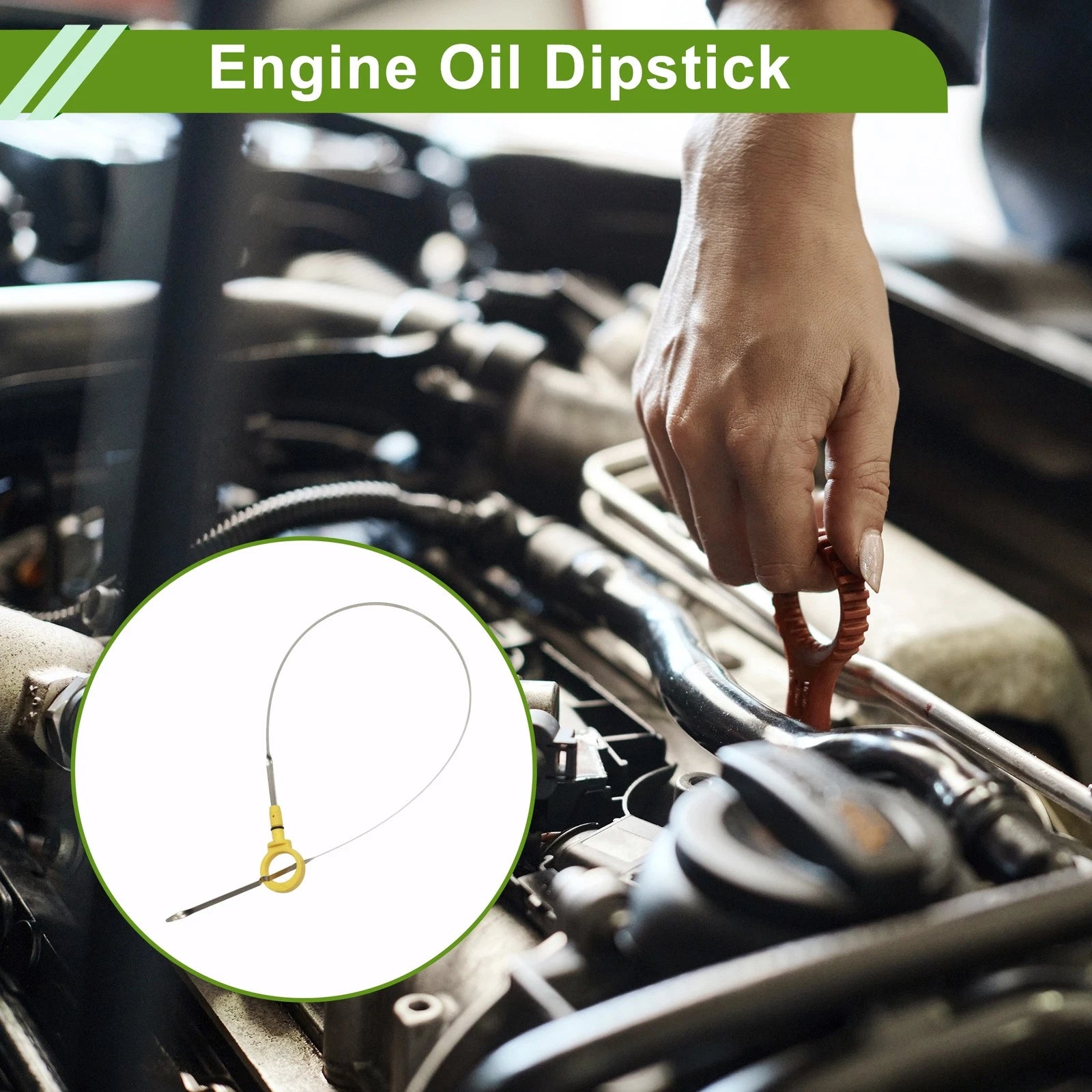 Engine Oil Dipstick No. 4892463AA for Dodge Grand Caravan (2010)