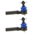 Set of 2 Front Outer Steering Tie Rod Ends for GMC Canyon, Chevy Colorado