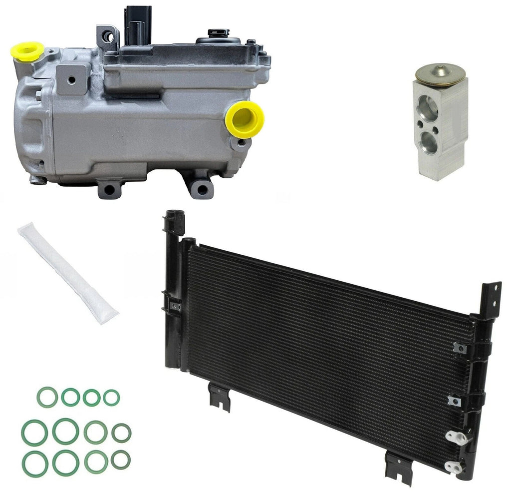 AC Compressor Kit with Condenser Replacement for Lexus GS450h (2007–2011)