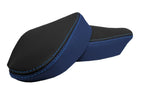 Leather Door Panel Armrest Cover for Toyota Sienna (2005–2010) Black & Blue
