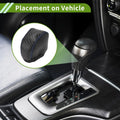 Car Gear Shift Knob Cover for Lexus NX250 2022-2023 Black Carbon Fiber Blue
