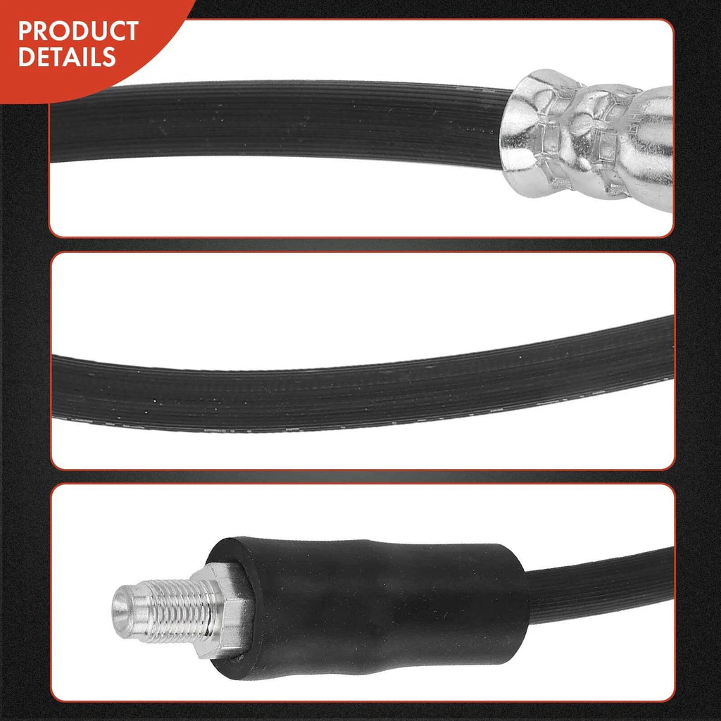 2X Brake Hydraulic Hose for BMW 740iL Z3 Mini Cooper (1996–2002)