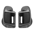 Lower Vented Fairings for Harley Street Glide FLHXSE (2014–2024) Charcoal Pearl