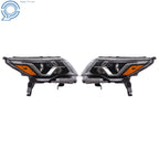 Headlight Set for Pathfinder Platinum SL SV (2017-2020) LED DRL