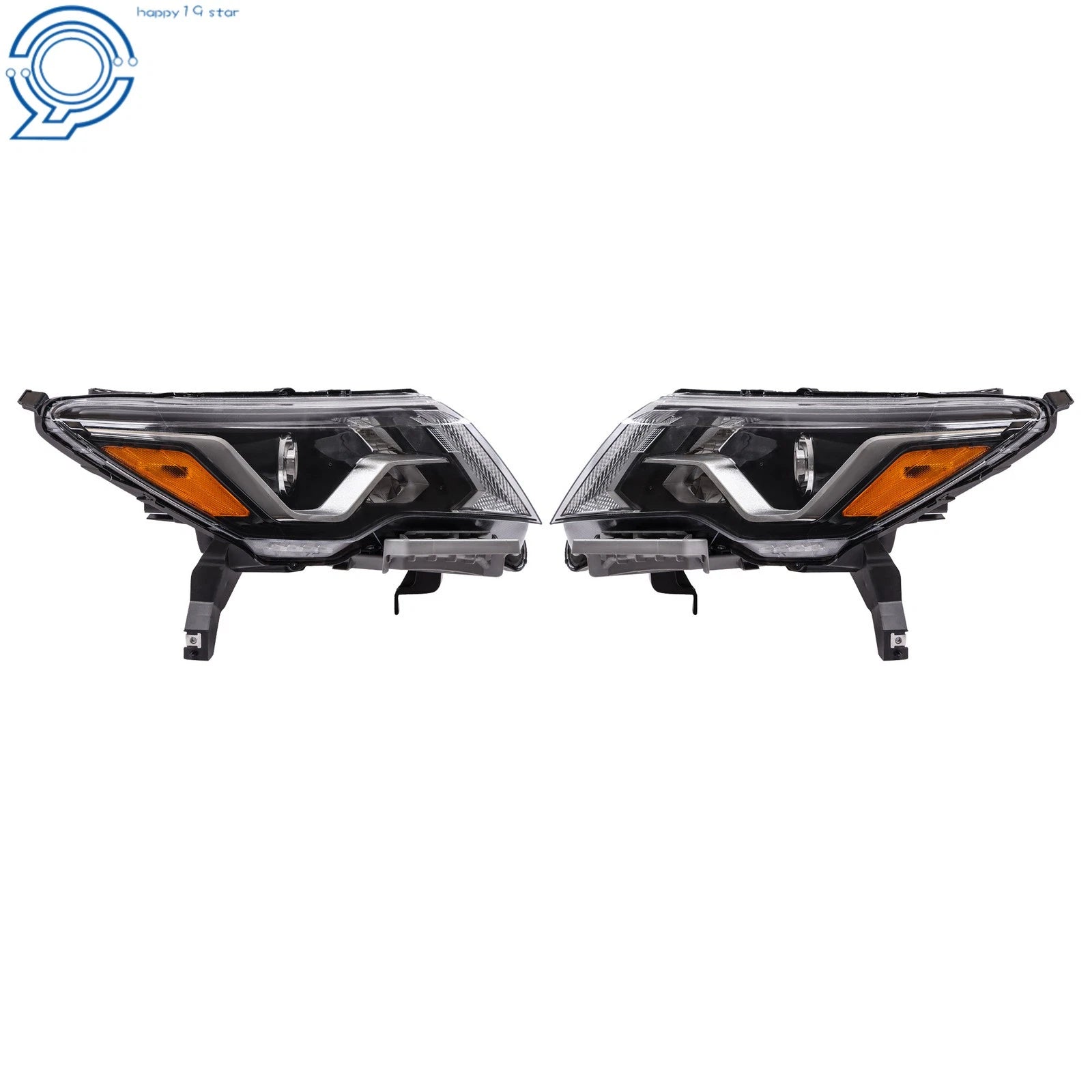 Headlight Set for Pathfinder Platinum SL SV (2017-2020) LED DRL