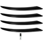 Front Air Vent Cover Trim for Mercedes-Benz C Class (2014–2021) Glossy