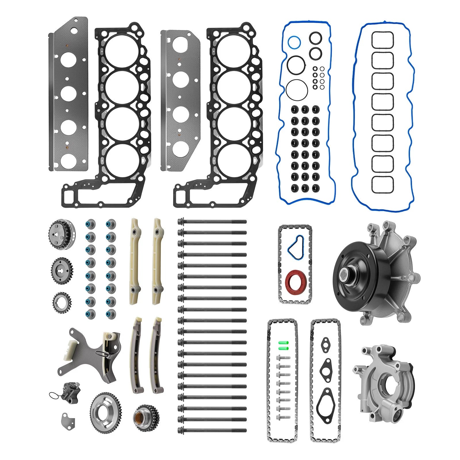 Water Pump and Timing Chain Kit for Jeep Grand Cherokee 4.7L (2008–2010)