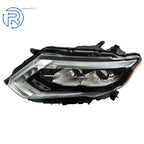 Driver Side LED Headlight Assembly for Nissan Rogue (2017-2020) Chrome Clear Lens