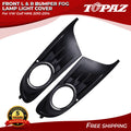 Set of 2 Front Bumper Fog Lamp Light Covers for VW Golf (2010–2014)