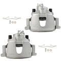 Set of 2 Front Brake Calipers for Mazda 3, Mazda 5 (2005–2007)
