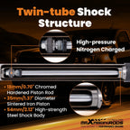 2X Rear Shock Absorber for Chevy Colorado (2015–2023) 2WD 4WD Lift 2.5-6in