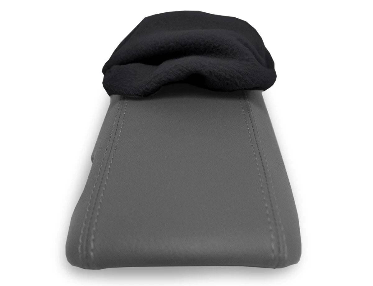 Fleece Console Lid Armrest Cover for Porsche 911 991 Carrera (2012–2019)