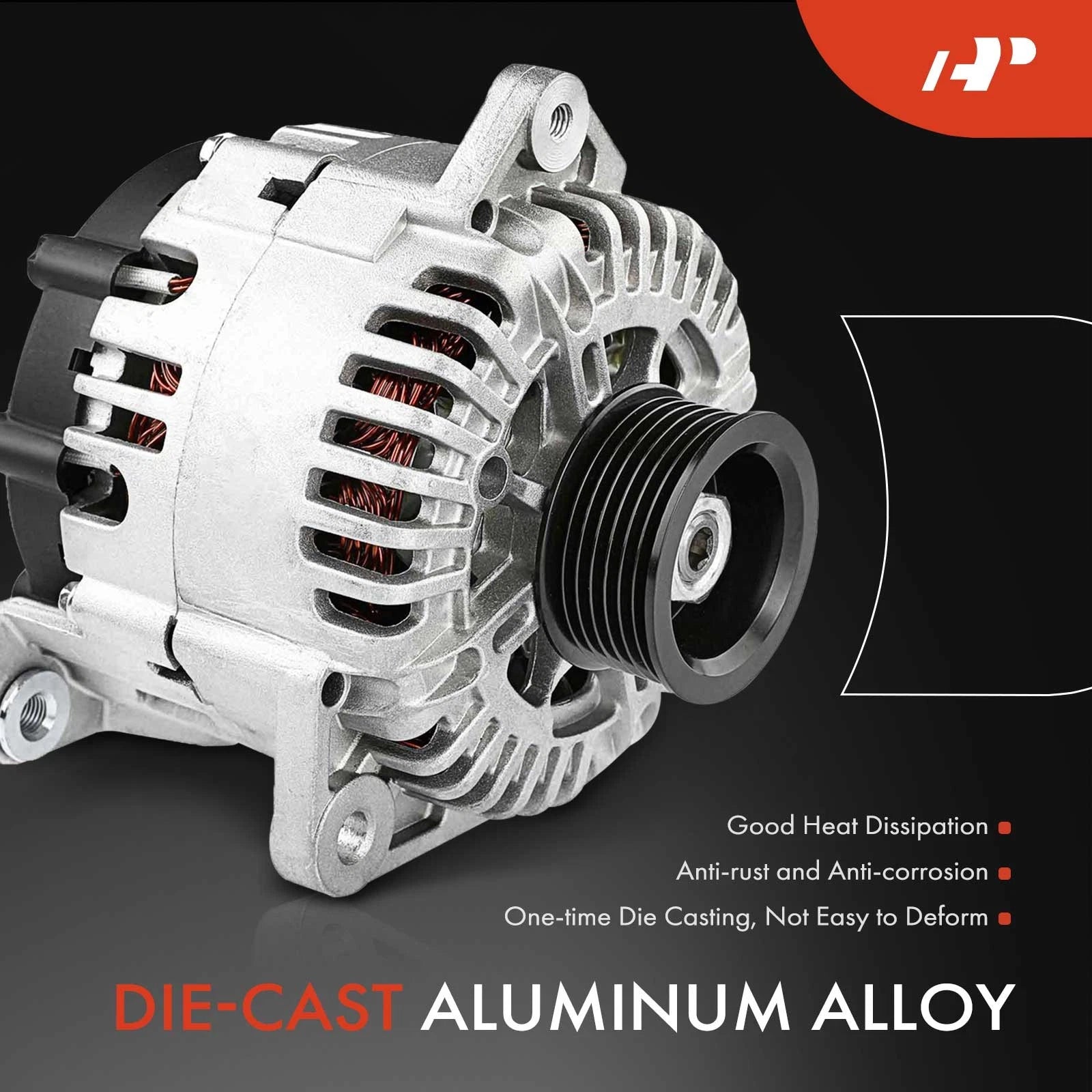 Alternator & Serpentine Belt for Nissan Frontier (2005–2023)