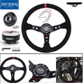 14in Steering Wheel with Quick Release for BMW E30 M3 M5 318i 528e