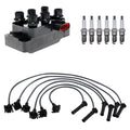 Set of 6 Hitachi Ignition Coils & Denso Platinum TT Spark Plugs for Explorer