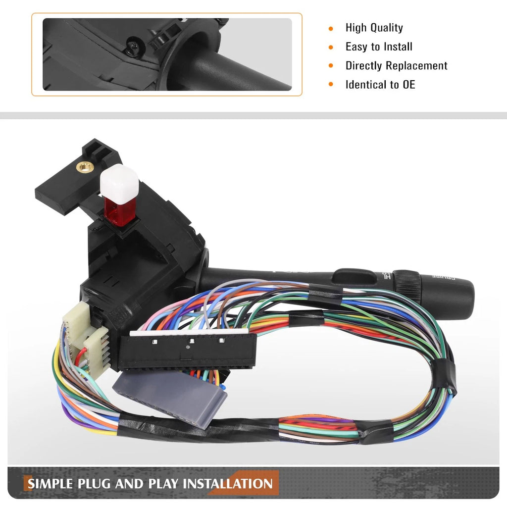 Combination Switch for Chevrolet Avalanche, Silverado, Sierra, Yukon (1999–2002)