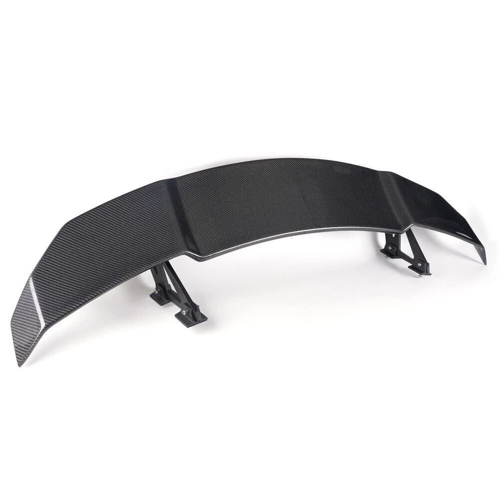 Universal Rear Trunk Spoiler for (2010–2023) - Adjustable Carbon Fiber V Style