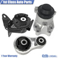 Set of 3 Engine Motor & Torque Strut Mounts for Mazda CX-9 (2010–2012)
