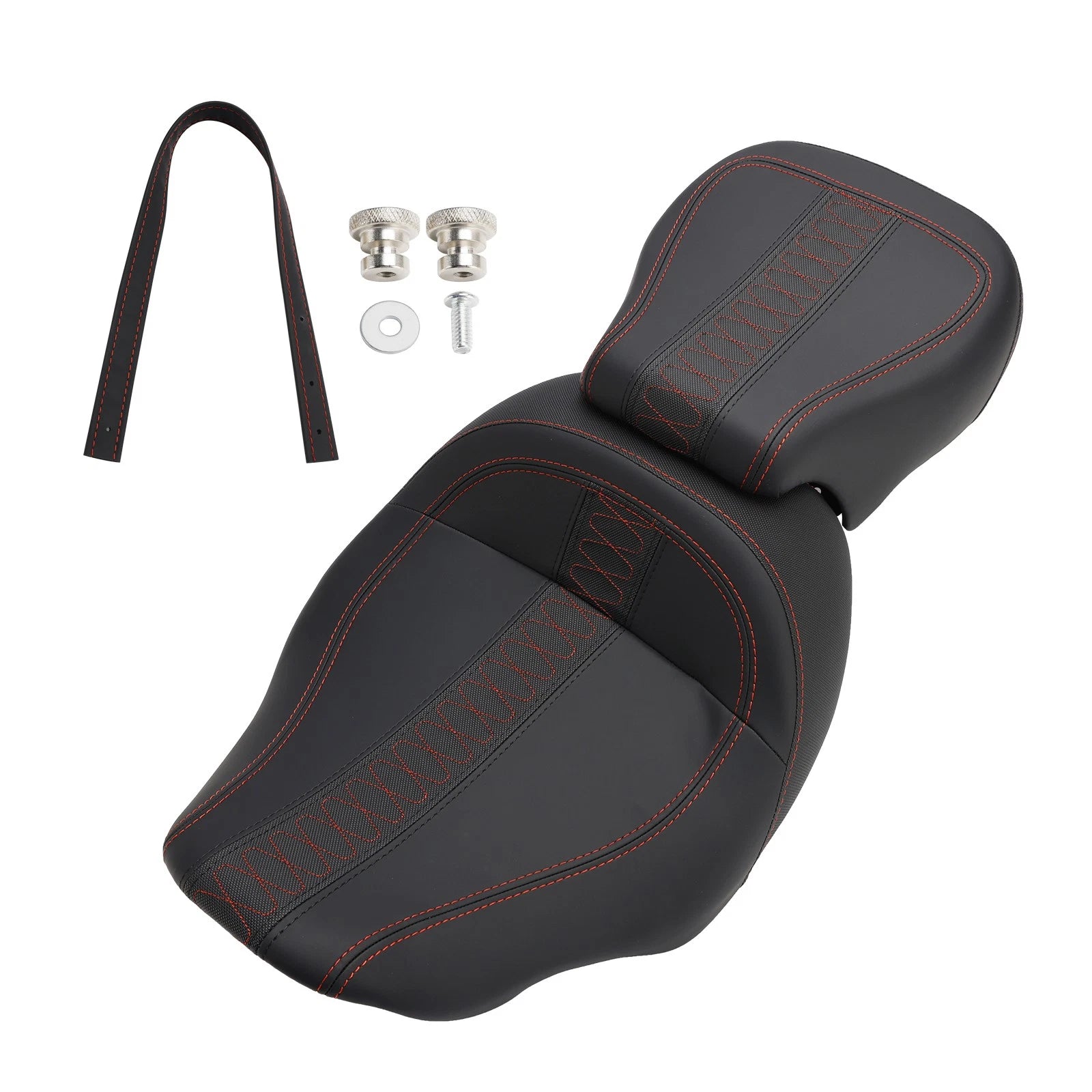 Seat Replacement for Harley Touring CVO Glide (2023–2024) - Red