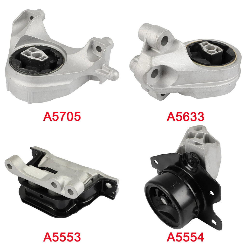 Engine Motor Mount for GMC Terrain 2010–2012 (3.0L, Auto Trans, A5553)