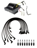 Ignition Wires, Coils & 8 Spark Plugs Kit for GMC C10 Suburban (1973–1991)