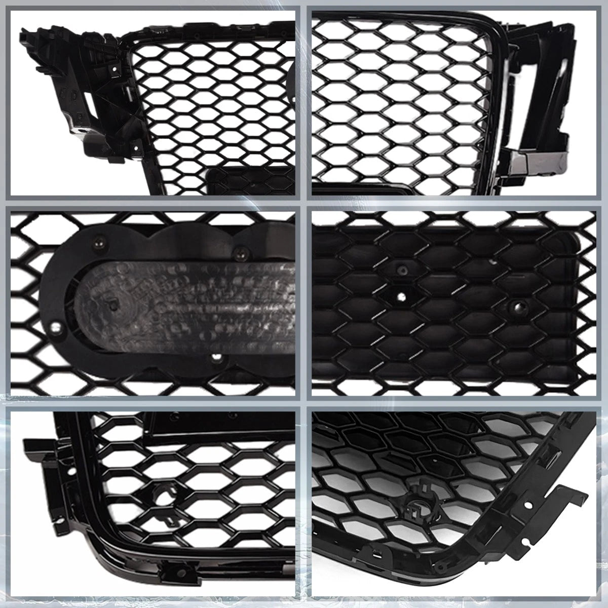 Honeycomb Grille for Audi A5/S5 B8 (2008–2012) Black RS5 Style