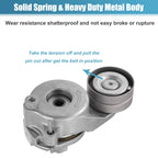 Belt Tensioner Pulley Assembly No. 6422001370 for Dodge Sprinter 2500 (2007–2009)