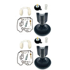 2X Carburetor Float Plunger Diaphragm Kit for Yamaha TDM850 (1991–1993), FZR1000 (1989–1995)