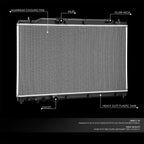 OE Aluminum Core Radiator for Honda CR-V 1.5T (2023–2026) DPI 13946