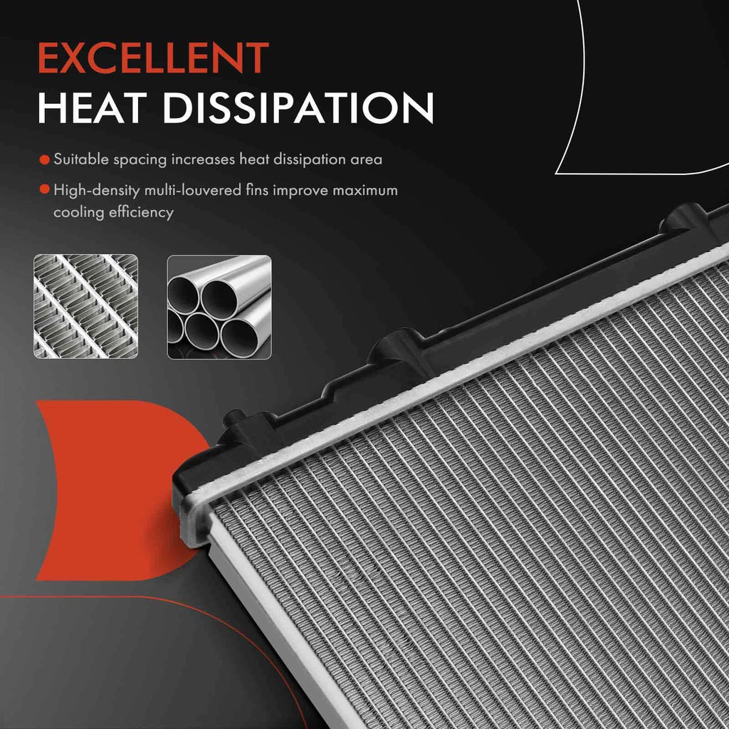 Radiator for Toyota Corolla Geo Prizm (1993–1997) Automatic Aluminum