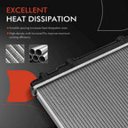 Radiator for Toyota Corolla Geo Prizm (1993–1997) Automatic Aluminum