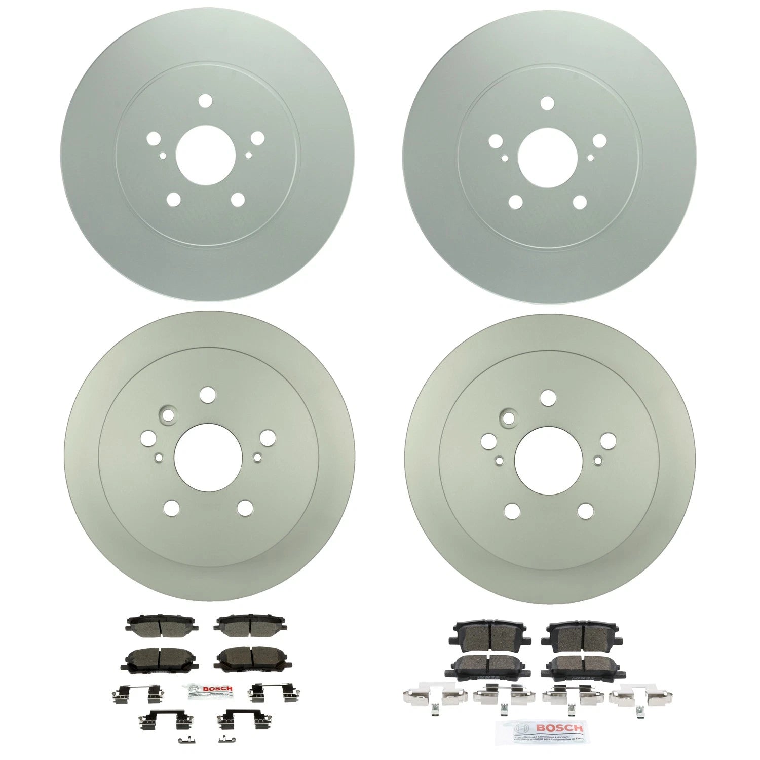 Bosch QuietCast Brake Pad Kit for Lexus RX400h (2006–2008)