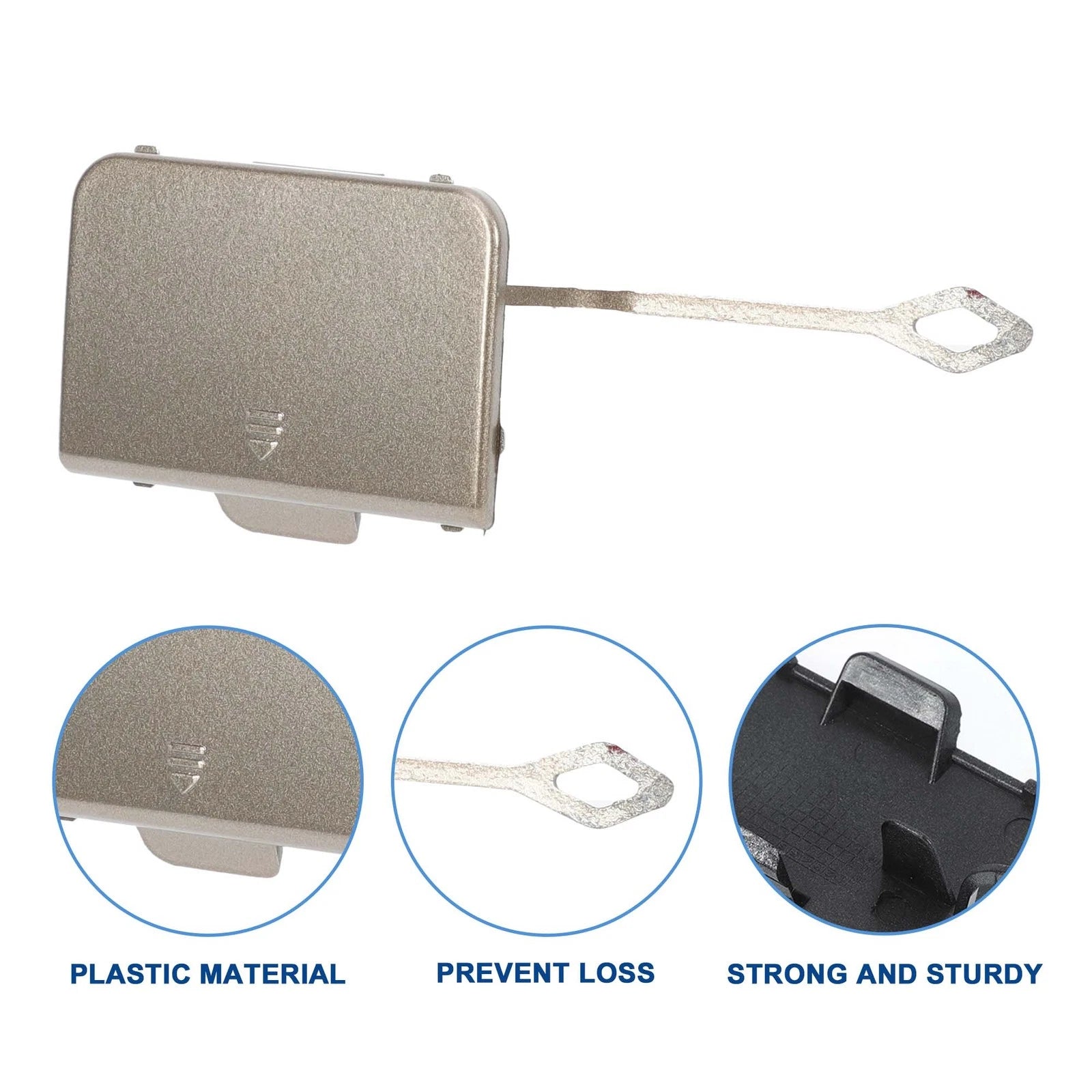 Tow Hook Cover for Mercedes-Benz C-Class Sedan (No.A2048850124)