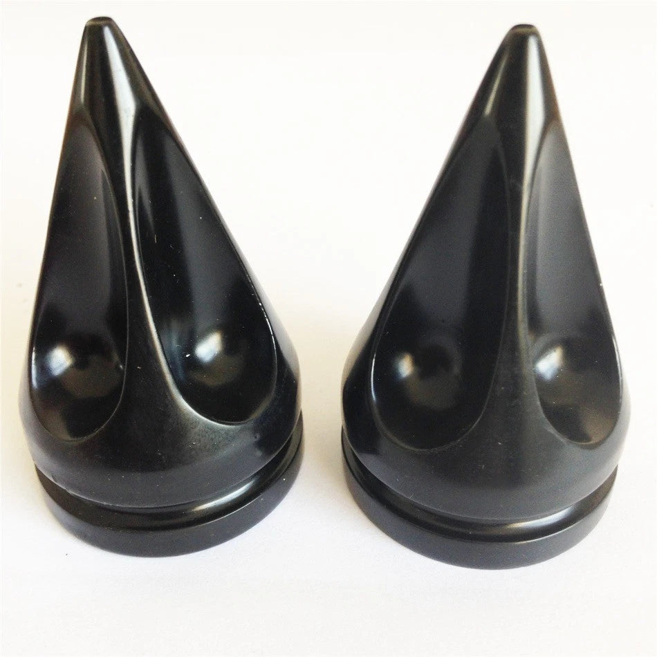 Pair of Chrome Cone Handle Bar Ends for Suzuki GSXR1000 (2001–2005) / GSXR750 (1996–2006)