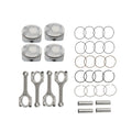 Set of 4 Connecting Rod & Piston Kit for Hyundai Kia Accent Rio (2012–2012)