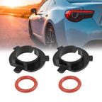 2X H7 LED Headlight Adapter Bulb Retainer for Hyundai Santa Fe (2013–2018)