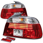 Tail Brake Light Reverse Lamp Set of 2 for BMW E39 528i 540i M5 (1997–2000)